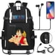 thumbnail image 4 of Mochila de Anime de una pieza para mujer, bolso escolar de gran capacidad con carga USB, mochila multifunción para estudiantes, mochilas escolares para portátiles de 18 pulgadas, 4 of 4