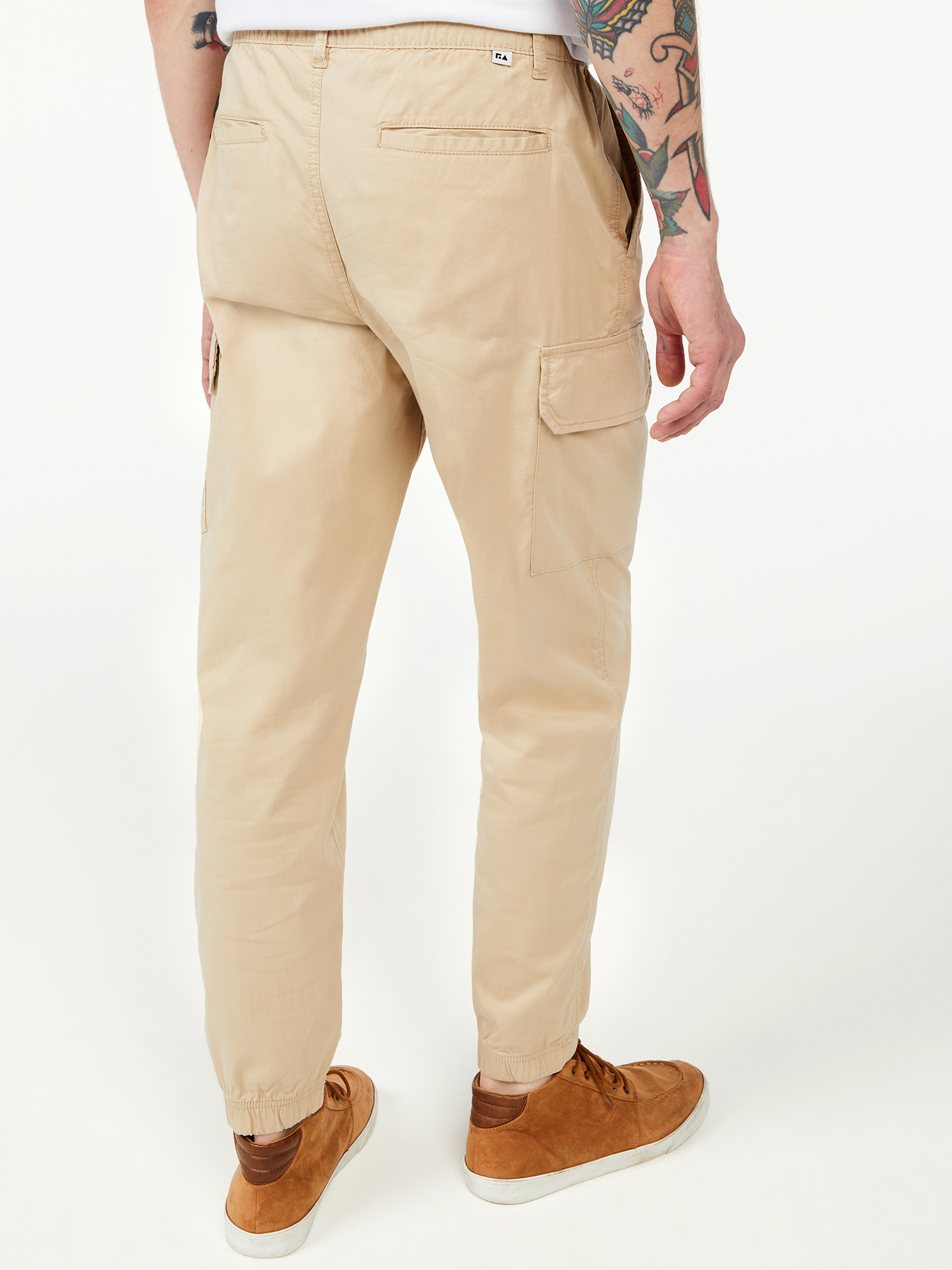 Free Assembly Men’s E-Waist Cargo Joggers - image 3 of 5