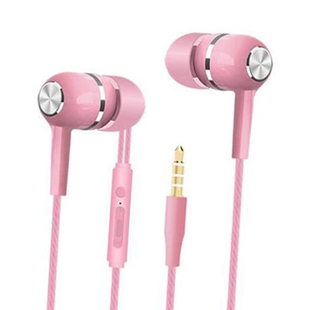 Auriculares con Micrófono Macarena S12 Intrauditivo 3,5 mm rosa