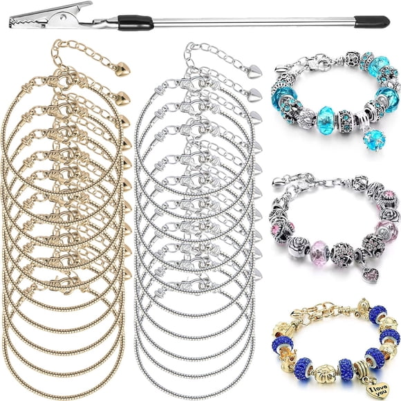 Pulsera con colgante ZYEHXED Snake, 20 unidades con ayudante para mujer