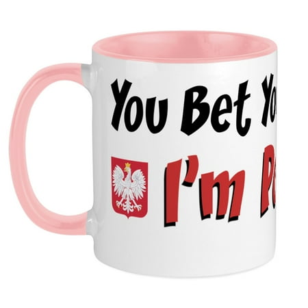

CafePress - You Bet Your Pierogi Im Polish Mug - Ceramic Coffee Tea Novelty Mug Cup 11 oz