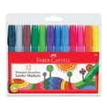 thumbnail image 2 of Faber-Castell Jumbo Broadline Washable Marker Set - Assorted Colors, Set of 12, 2 of 2