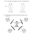 thumbnail image 4 of 2 Pairs Propeller Props Blade Tpu Lightweight Wing Fans for Dji Mini 3 Drone Replacement Parts, 4 of 8