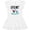 AA-White, variant on Inktastic Feed Me with Shark Head Girls Baby Dress