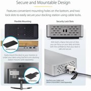 USB4 Docking Station, USB-C 40Gbps, up to Dual 4K 60Hz HDMI, Multi-Monitor Dock, 6-Port USB Hub, 2.5GbE, 100W Power Delivery