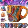 thumbnail image 1 of Tazas de café de cristal mineral, taza de café de cristal mineral natural, café de cristal mineral, tazas de café de cristal, tazas de café navideñas, 1 of 8