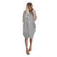 thumbnail image 1 of QIPOPIQ Robes pour Femmes avec Poches Manches Courtes Chandail Ample Imprimé Robe d'Été Mini-Robe Aubaines 2023, 1 of 4