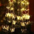 thumbnail image 3 of Lainin 5M/16 FT String Curtain Fairy Light Extension Cord 110V /US Plug Extender Wire Only for Christmas String Lights Wedding Decoration(Not Fit for High-Power Home Appliances), 3 of 9