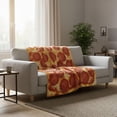 thumbnail image 4 of Waffle Throw Blanket, Super Soft Warm Flannel Fleece Nap Food Blankets for Couch Dorm Sofa Room, Funny Gag Gifts for Teenage Boys and Girls, 50×60 inch, 4 of 8