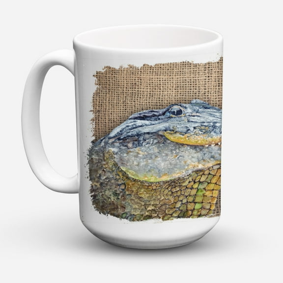 Alligator Coffee Mug 15 oz