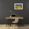 thumbnail image 3 of Gulin, Sylvia 18x13 White Modern Wood Framed Museum Art Print Titled - USA-Washington State-Palouse and Steptoe Butte State Park view of Wheat and Canola, 3 of 4