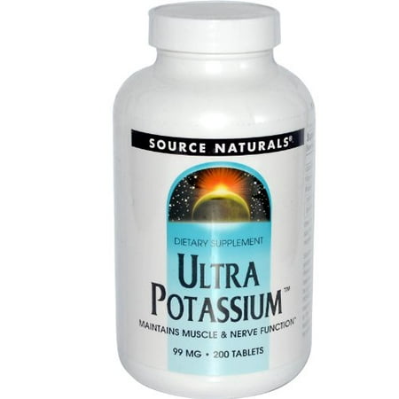 Source Naturals Source Naturals  Ultra Potassium, 200