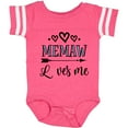 thumbnail image 3 of Inktastic Memaw Grandma Loves Me Girls Baby Bodysuit, 3 of 5