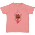 thumbnail image 3 of Inktastic Cute Valentine Spider with Heart Boys or Girls Toddler T-Shirt, 3 of 5
