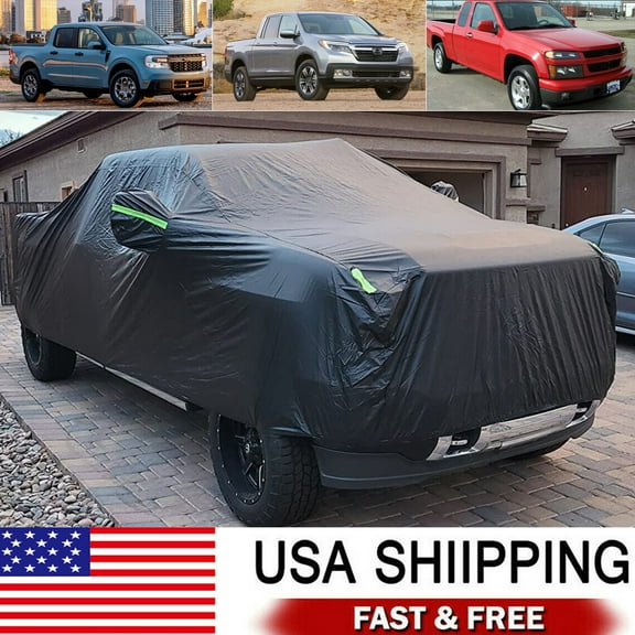 For GMC Sierra 1500 Pickup Truck Car Cover Outdoor Dustproof Snowproof Protector
