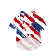 thumbnail image 4 of Dog Clothes for Small Medium Large Dogs Patriotic Pet Shirts Lightweight 4Th of July Flag Dog Tanks for Home Outdoor Events Single Pack, 4 of 5