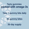 thumbnail image 3 of Gomitas de aceite de pescado con omega-3 Supplement Life Extension, 36 unidades, 3 of 7