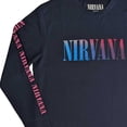 thumbnail image 3 of Nirvana Unisex Long Sleeve T-Shirt: Angelic Gradient (Back & Sleeve Print) (Medium), 3 of 3