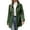 Army Green, variant on Wool Coats for Women Fall Winter Pea Coat Single Breasted Jackets Long Trench Coat Dress Peacoat with pockets Beige M(M)