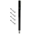 thumbnail image 6 of OFFIGAM 5pcs Round Black Stylus Pen Set with Conductive Microfiber Tips for Writing and Drawing on Tablets and Touchscreens, 6 of 10