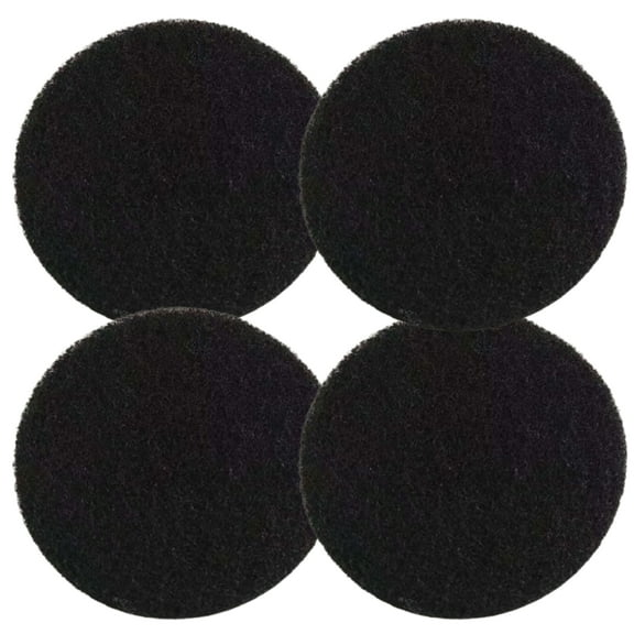 TropicAqua Charcoal Cat Litter Box Replacment Filter Compatible with Petmate Booda Dome Cat Litter Box Carbon Odor Filters (Pack of 4)