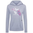 thumbnail image 2 of Women's Levelwear Light Blue Tampa Bay Rays Relay Spring Training Sunrise Bold Hoodie, 2 of 3
