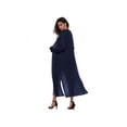 thumbnail image 2 of Finex Women Full Length Thick Maxi Cardigan Duster Long Sleeve Open Front Sweater Tops, 2 of 3