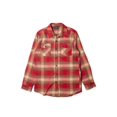 thumbnail image 3 of Ragstock Red Farmhouse Flannel Shirt, 3 of 4