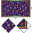 thumbnail image 5 of Mardi Gras Carnival Tablecloth Masquerade Party Decoration New Orleans Mask Kitchen Dining Room Rectangular Table Cover (60" x 102"), 5 of 5