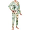 thumbnail image 2 of DISNIMO Flower Hummingbird Pajama Set for Girls 3-4 Pink Pajamas Set Soft Kids Pjs Set Girls Long Sleeve Pajama Set Kids 2 Piece Pjs for Girls Pj Sets Boys Sleepwear Set Fall Pj Set Kids Girls, 2 of 7