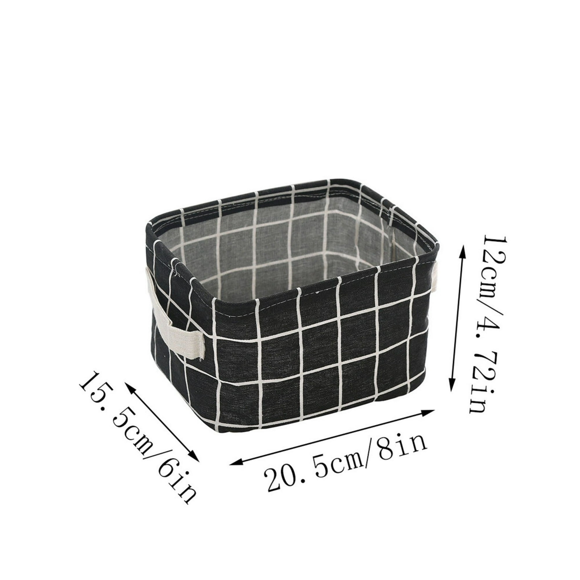 Bacs De Rangement Pliables Avec Deux Poignées - Panier De