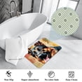 thumbnail image 3 of Collie Polyester Non-Slip Machine Washable Door Rug Game Mat Kitchen Rug Office Rugs, 3 of 6