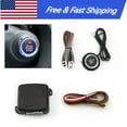 thumbnail image 2 of DC 12V Car Keyless Entry Engine Start Alarm System Push Button Remote Starter f, 2 of 5