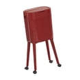 thumbnail image 2 of twisto Bin with Compaction Function, Double Inner Container, Spacious Waste Basket And Storage Compartment for Bin Bags in The Base, for Kitchen And Househol Red, 2 of 8