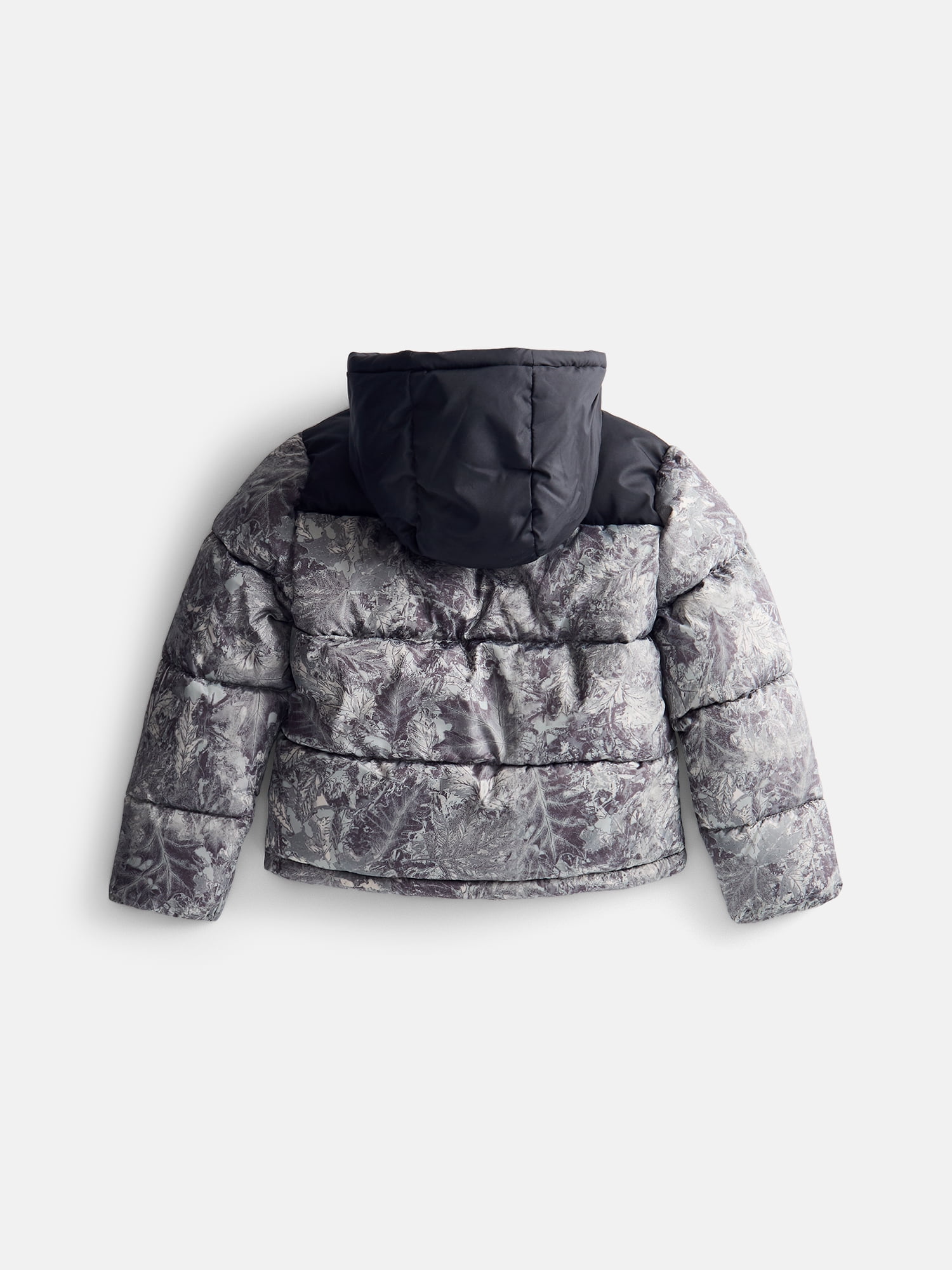 Wonder Nation Boys' Quilted Puffer Jacket with Hood, Sizes 4-18 & Husky