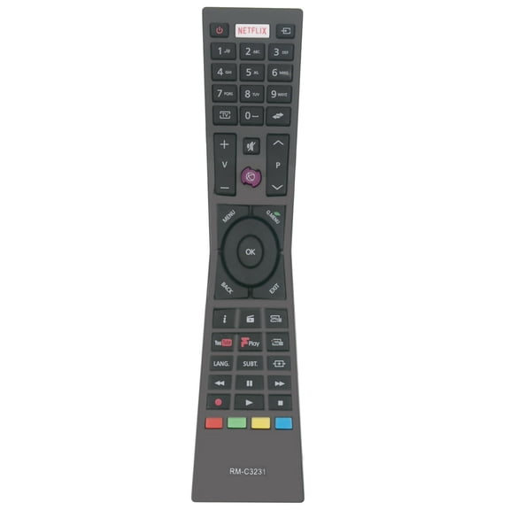 RM-C3231 Replacement Remote Control for JVC TV LT-32C660 LT-32C661(A) LT-43C870
