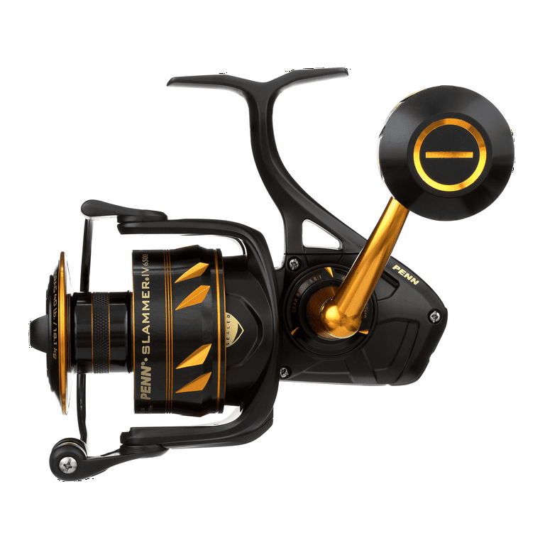 PENN Slammer IV Spinning Reel, Size 6500, 5.6:1 Gear Ratio 