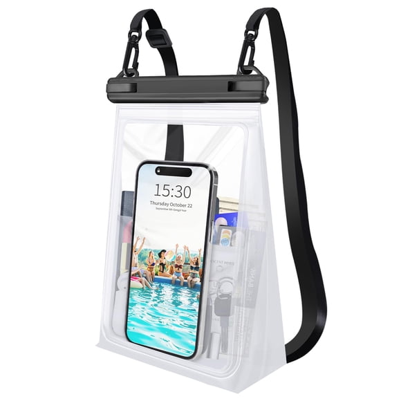 Funda grande impermeable para teléfono Kebrela IPX8, funda flotante