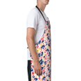 thumbnail image 3 of Picia Leopard Print (2) Waterproof Apron for Unisex Adult - Adjustable Bib Apron with Pockets, Ideal for Cooking, Gardening, Painting, and Household Chores, 3 of 9
