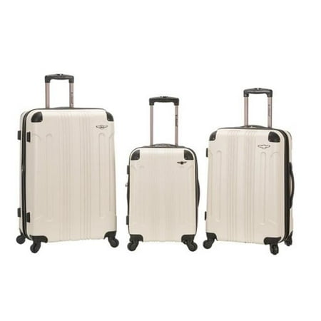 Luggage Set - White 3 Pieces