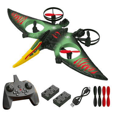 Richgv Remote Control Airplane Dinosaur Toys Drone for Kids, Dragon RC Aircraft Hobby RC Plane, 2.4G Foam RC Flying Toys for Boys Girls Adults Beginners
