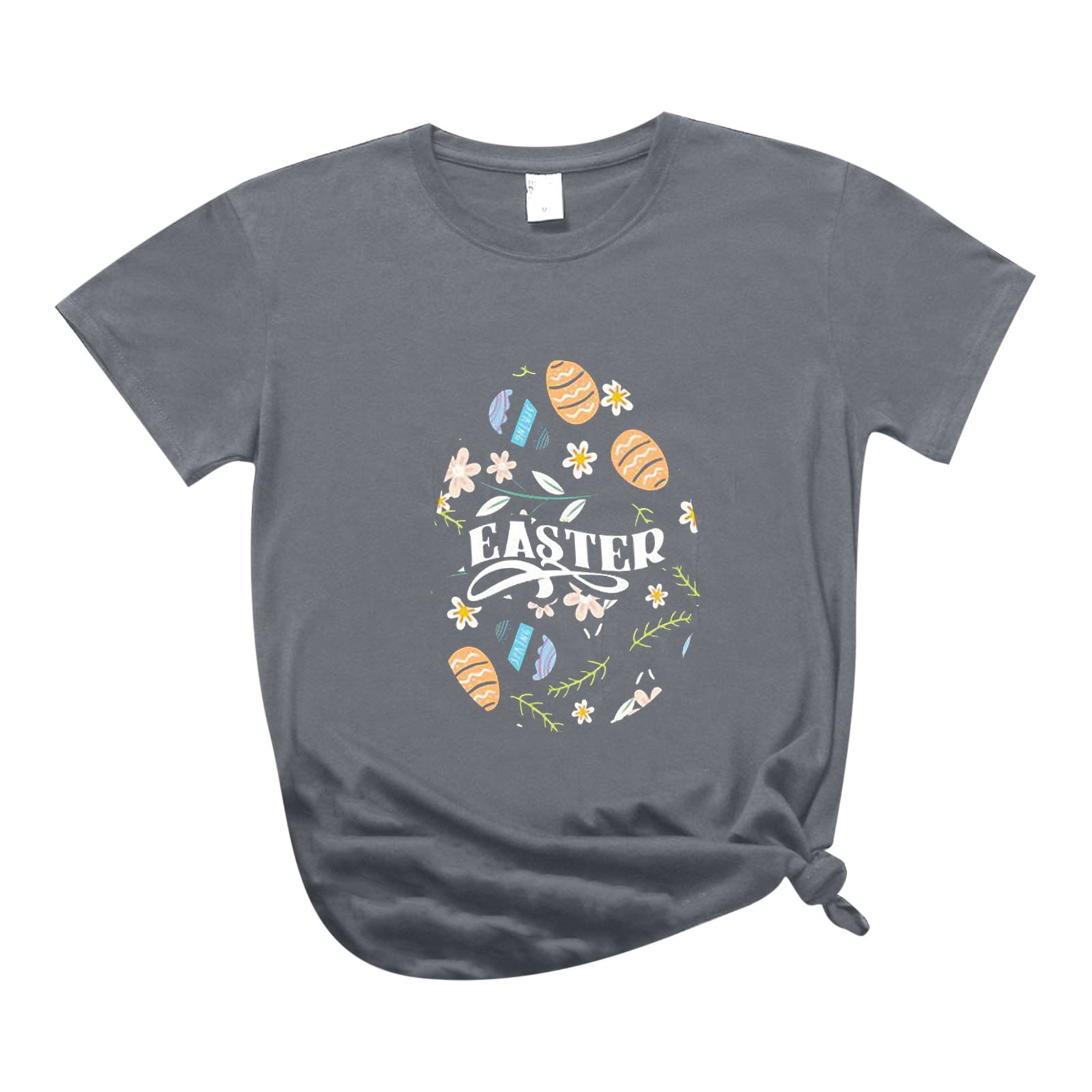 Short Sleeve Crewneck Happy Easter 