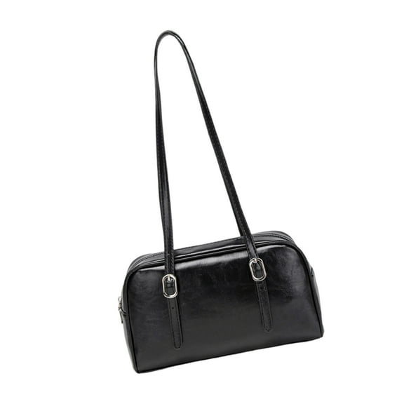 ROZYARD Casual Shoulder Bag for Women Spacious PU Handbag Commuters Essential