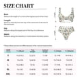 thumbnail image 4 of Kdxio Summer Dinosaur Print Women's 2 Piece High Waisted Wrap Spaghetti Strap Summer Swimsuit Bikini Set-, 4 of 7