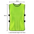 thumbnail image 2 of Chalecos de práctica de equipo de escaramuza, camisetas duraderas Pinnies, baberos de práctica de equipo, baberos de entrenamiento deportivo para niños y adultos, 2 of 7