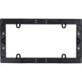 thumbnail image 1 of Cruiser Accessories Industrial, Black License Plate Frame, 1 of 3