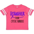 thumbnail image 3 of Inktastic Tougher Than Cystic Fibrosis Boys or Girls Toddler T-Shirt, 3 of 5