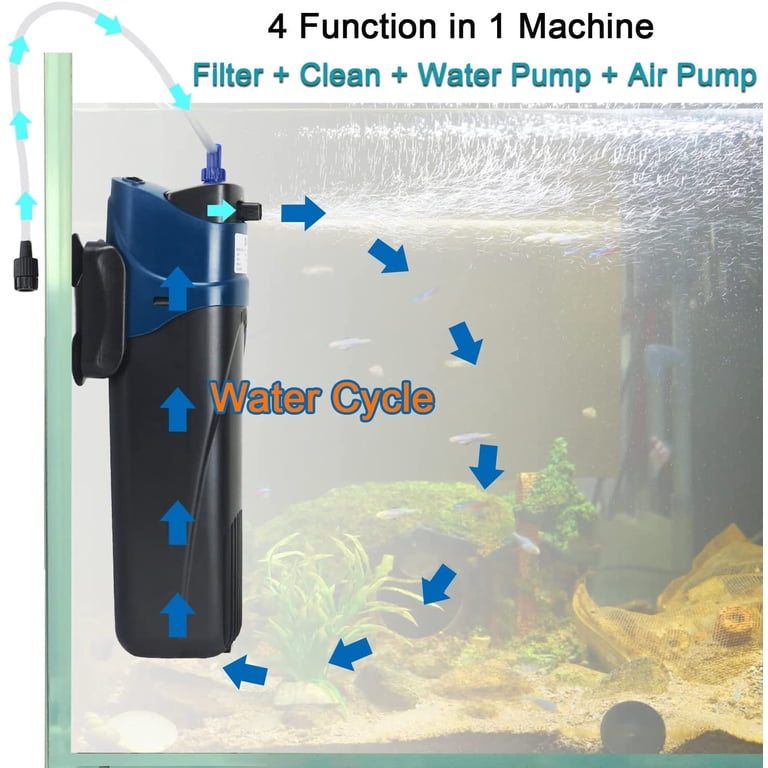 COOSPIDER Sun JUP-02 Aquarium Green Clean Submersible Machine 
