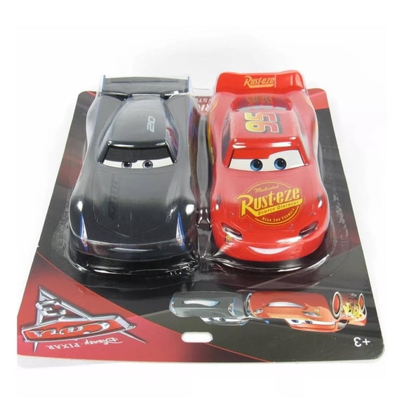 Set de Autos de Friccion Toy Mark  McQueen y Jackson
