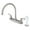 Brushed Nickel, variant on Kingston Brass KB791 Magellan 8-Inch Centerset Kitchen Faucet, Polished Chrome